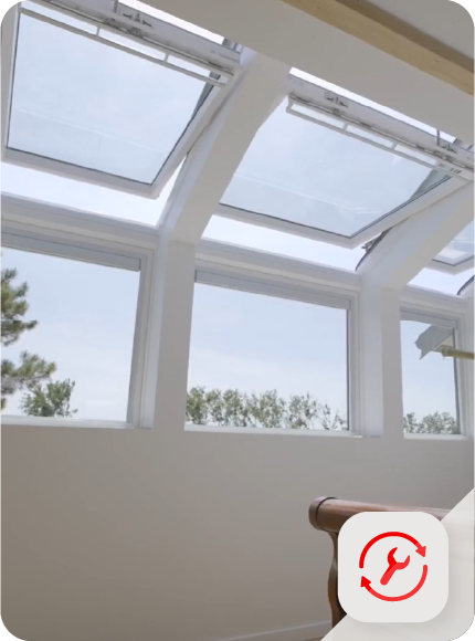 Combinaison verrière d'angle VELUX